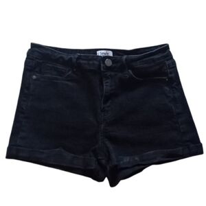 Black Stretchy Simple Society Shorts - Size 5/27